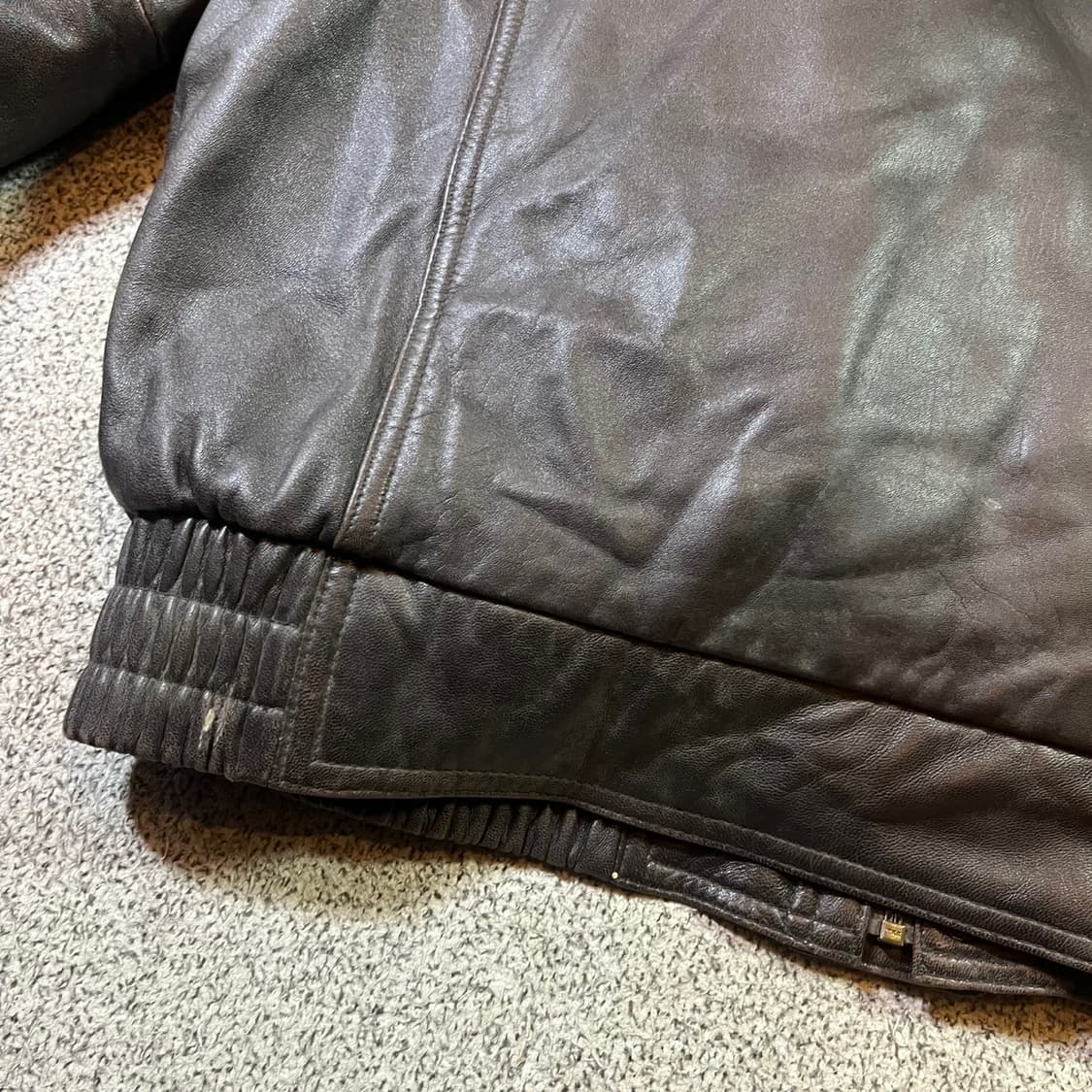 VINTAGE 빈티지 양가죽 봄버자켓 상품이미지10