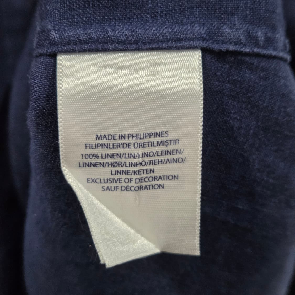 폴로랄프로렌 린넨100% 셔츠 S 상품이미지4