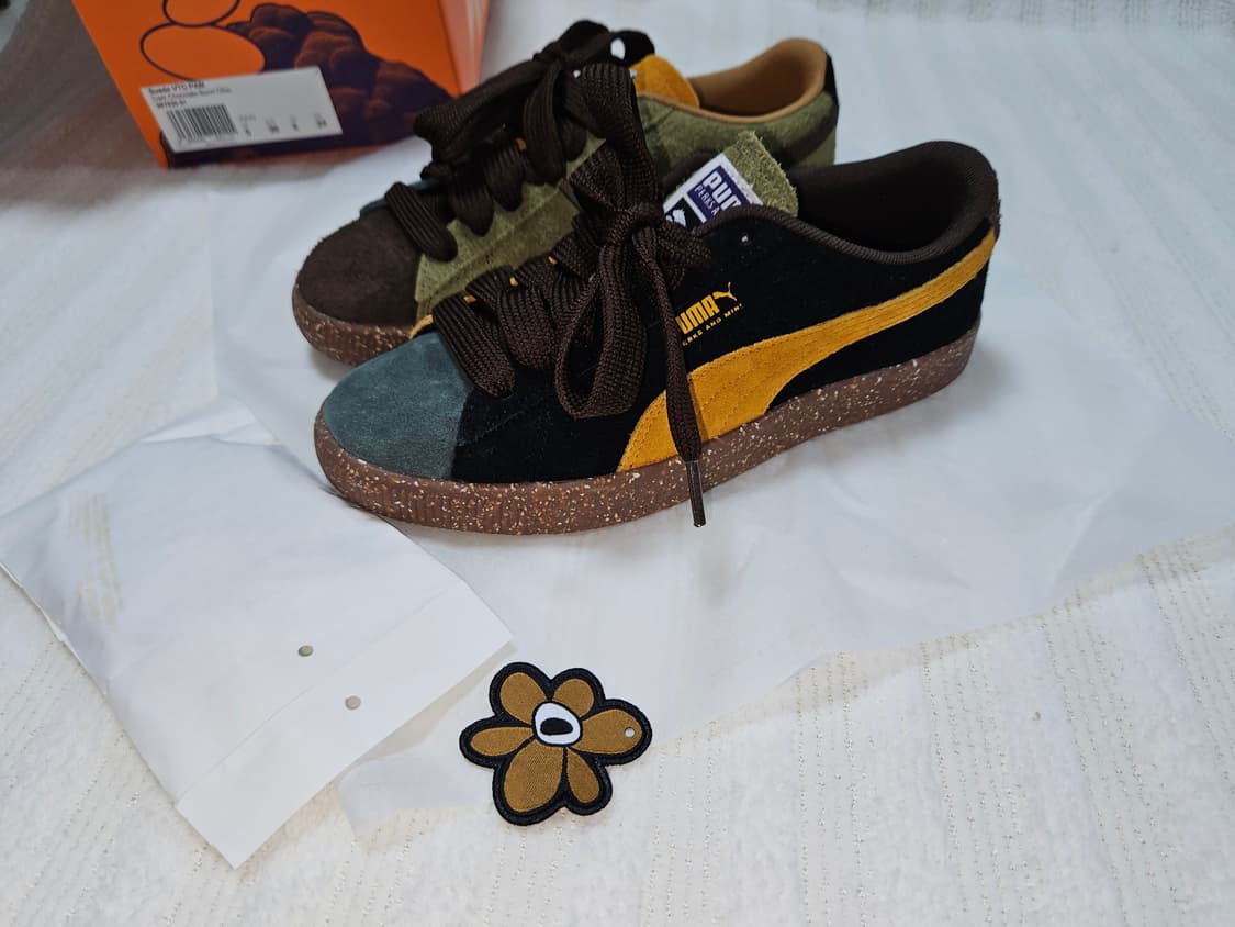 푸마 x P.A.M 스웨이드 빈티지 다크 초콜릿 240 상품이미지3