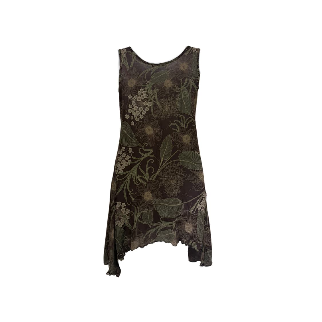 vintage leaf dress 상품이미지4