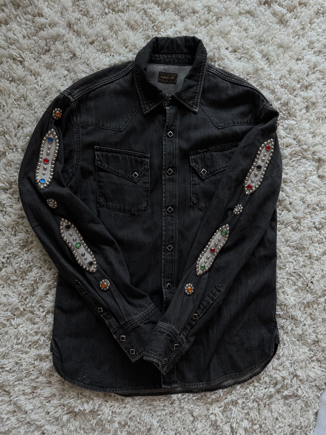 캐피탈 잼스톤 블랙 셔츠 4사이즈 XL 상품이미지6