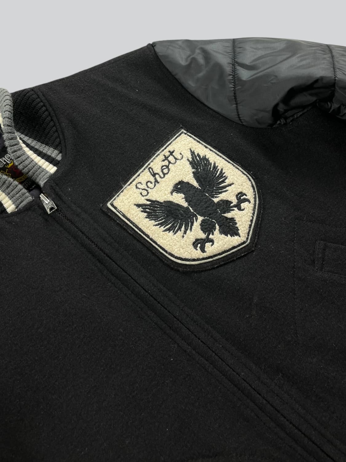 Schott 울 바시티 자켓 상품이미지3