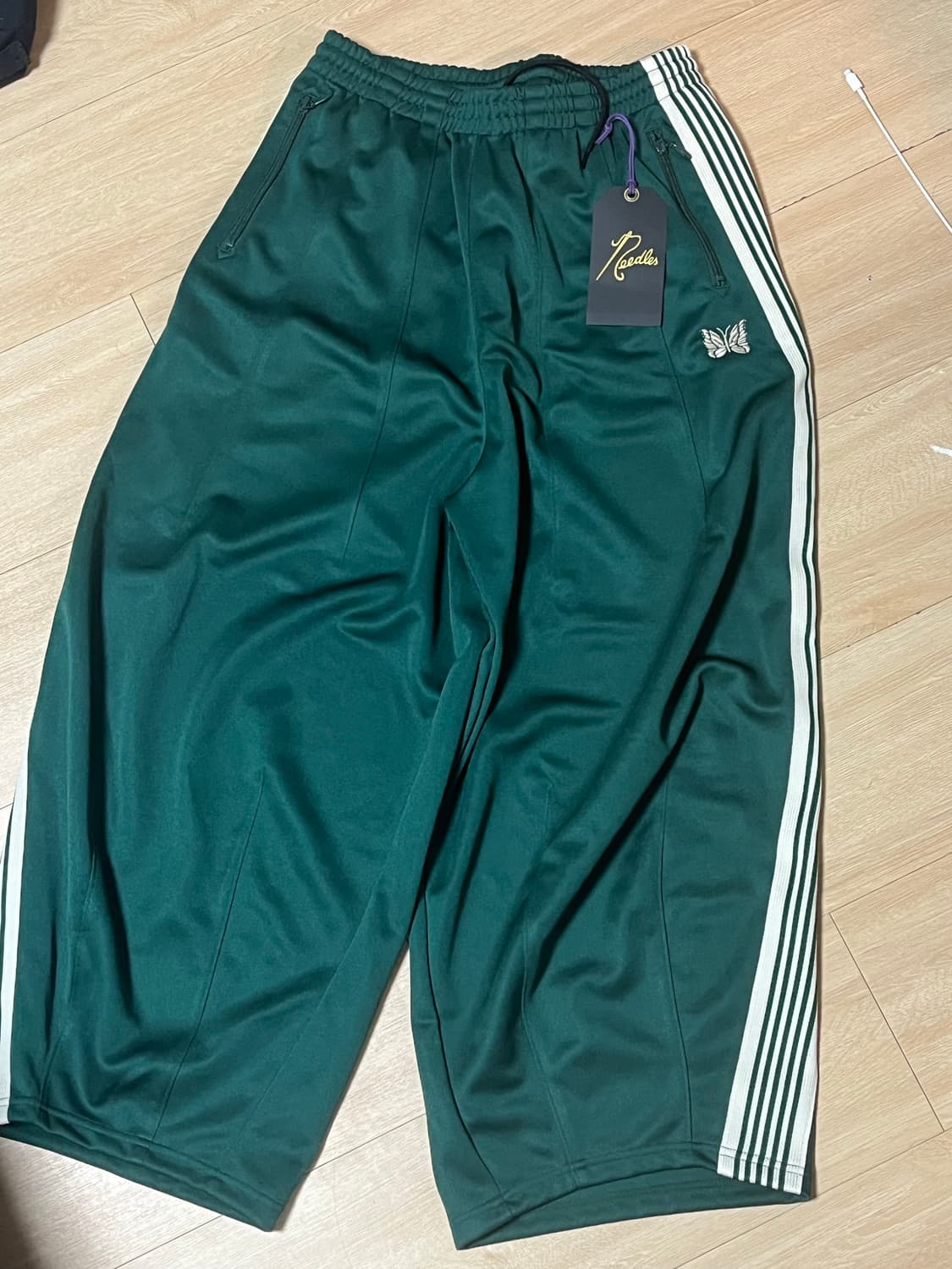 니들스 HD팬츠 그린 xs 상품이미지1