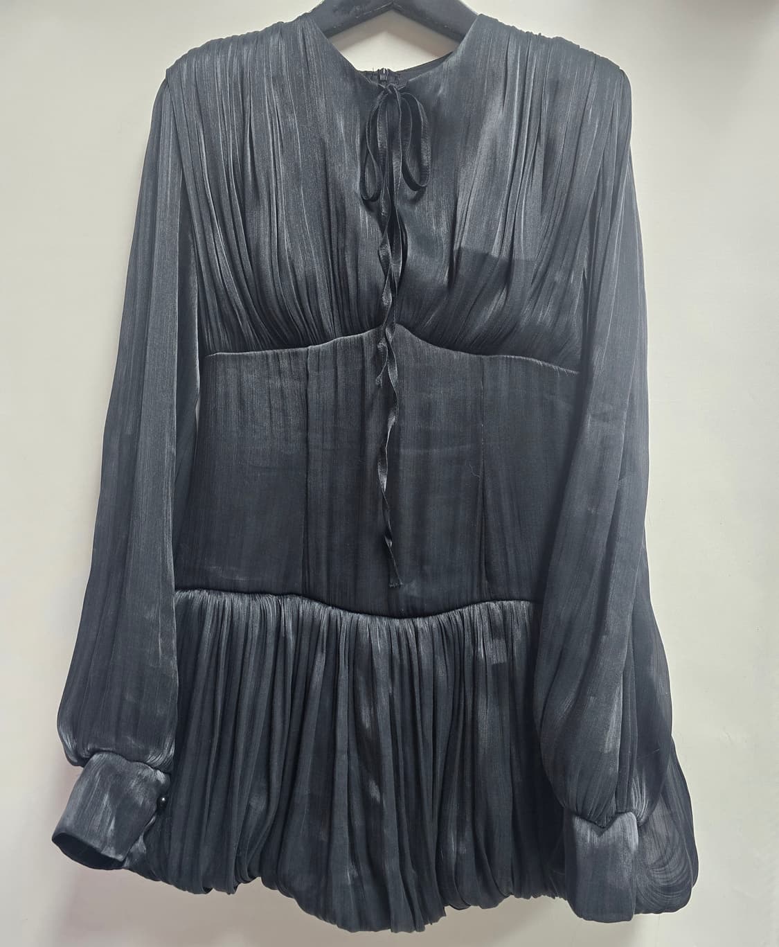 셔링 럭셔리 벌룸 원피스 L(95) 상품이미지1