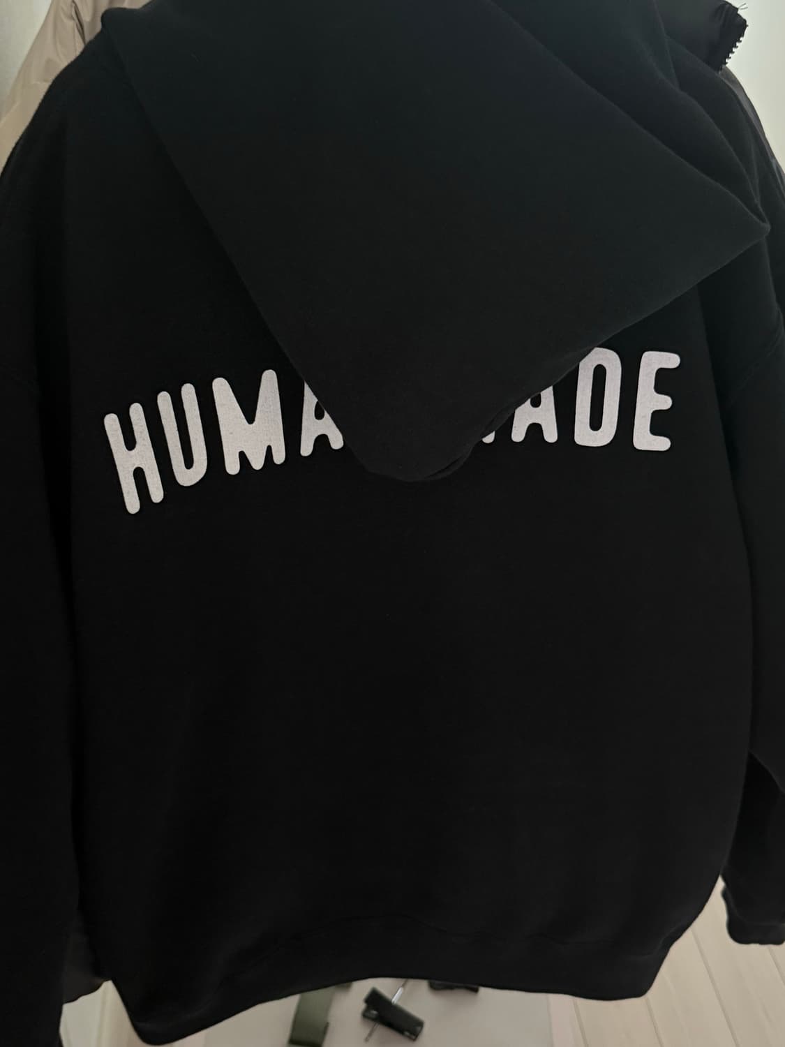 휴먼메이드 후드집업 블랙 L 상품이미지1