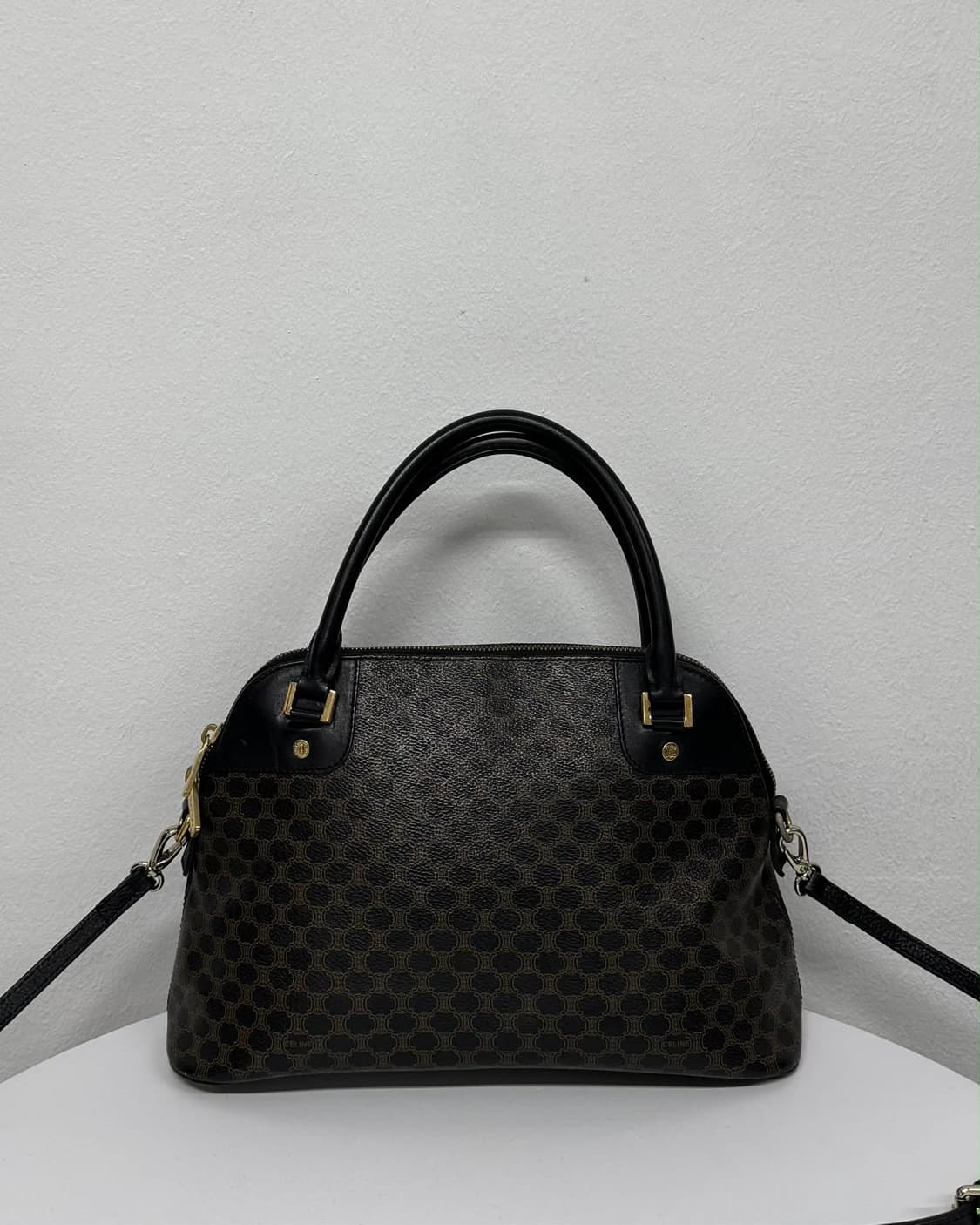 셀린느 빈티지 마카담 블라종 투웨이 숄더 토트백 상품이미지4