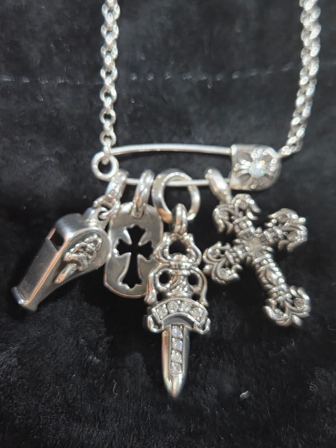 크롬하츠 대거휘슬 펜던트(정품) 상품이미지1