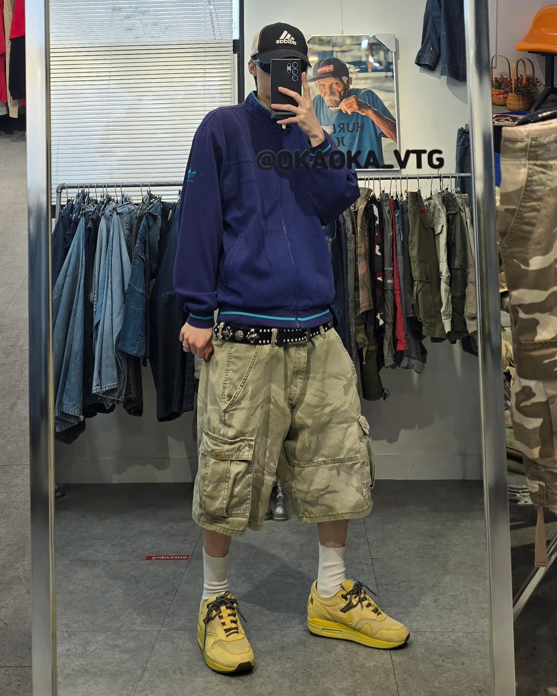 WRANGLER 카모 버뮤다 팬츠 상품이미지3
