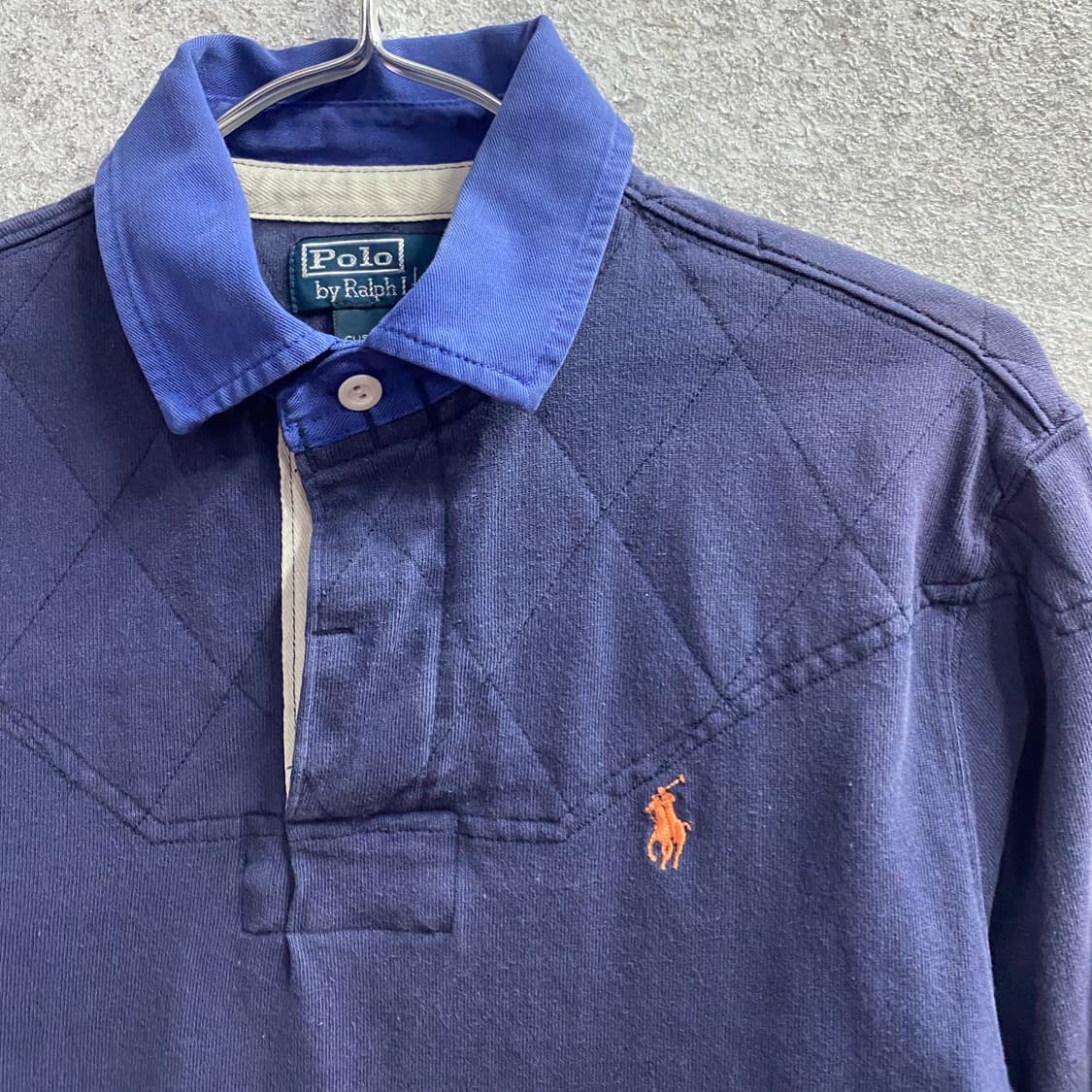 폴로랄프로렌 네이비 디이아몬드 럭비 티셔츠 B3991 상품이미지3