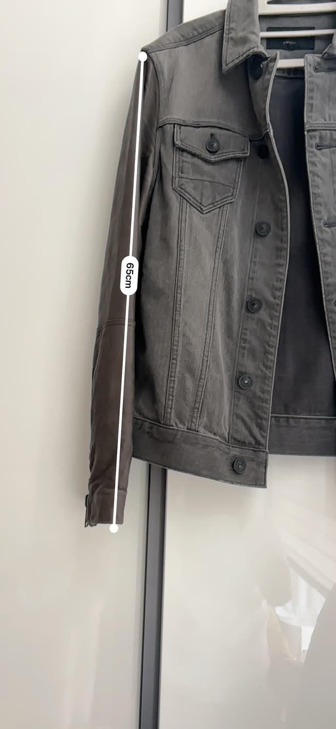ALL SAINTS 그레이 데님 자켓 상품이미지5