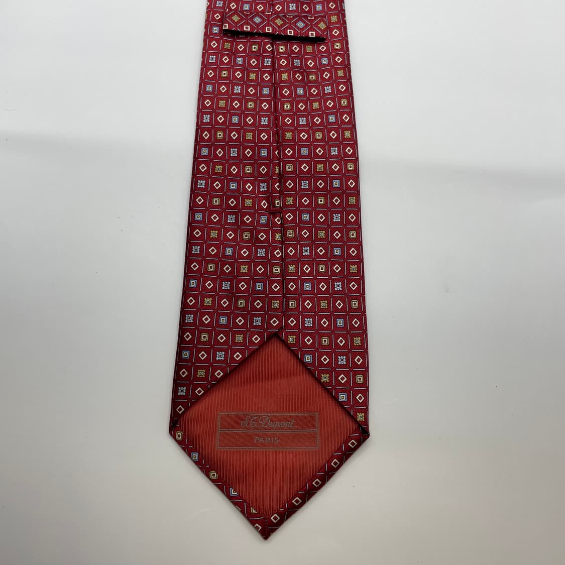 719) (S.T DUPONT) 듀퐁 패턴 넥타이 상품이미지2