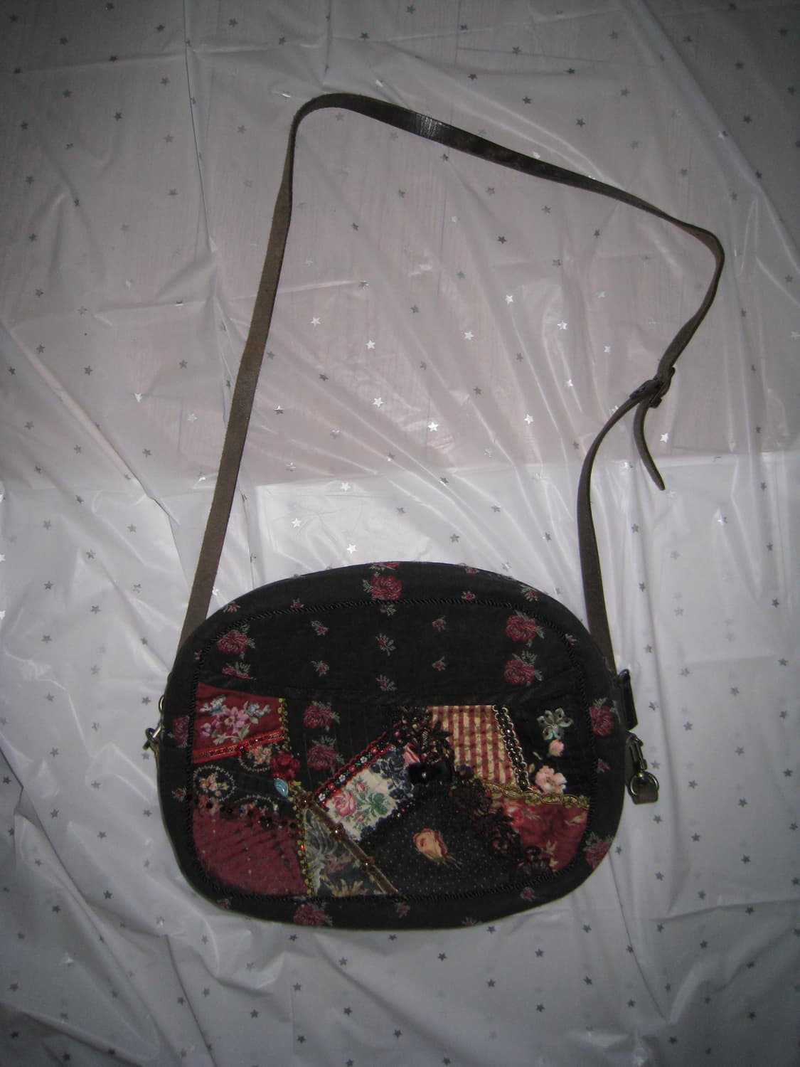 Flower patchwork cross bag 상품이미지1
