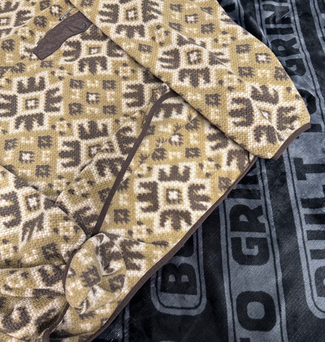 파타고니아 신칠라 스냅 티 풀 오버 브라운 오로라 스노우 플레이크 상품이미지4