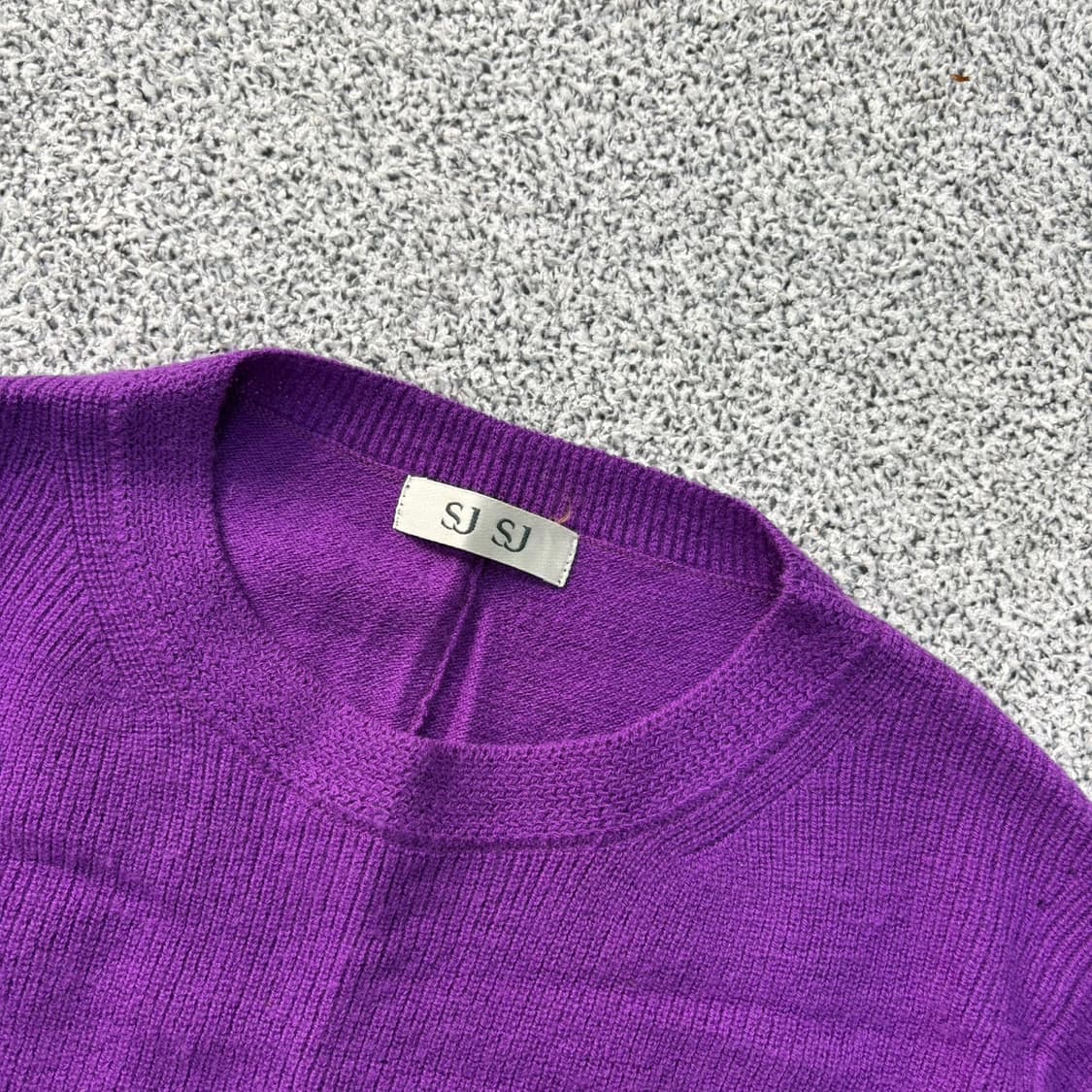 90 SJSJ 한섬 여성 긴팔 울 니트 0331J 상품이미지2