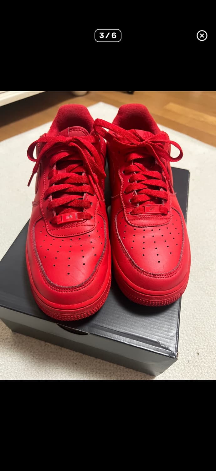 나이키 에어포스 레드 상품이미지3