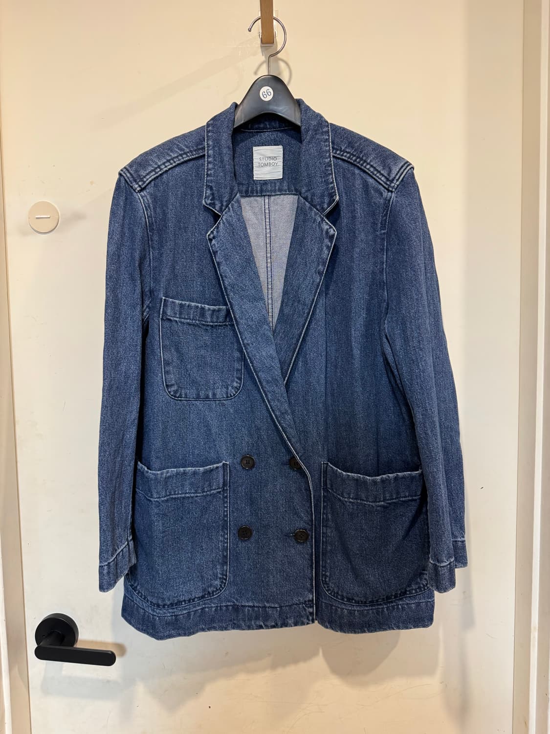 studio tomboy 스튜디오톰보이 더블 데님자켓 상품이미지1