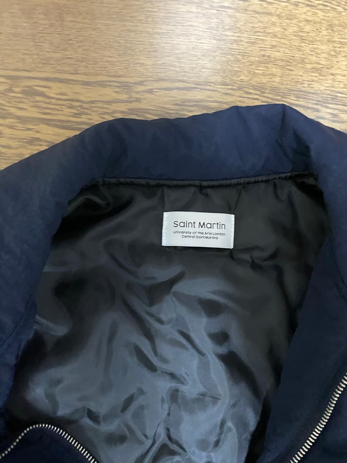 워크샵 베를린 블루종 봄버 하이넥 네이비 os 보세  상품이미지5