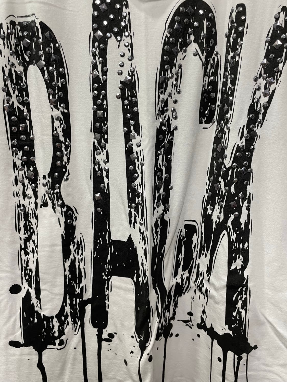 Y2k 그런지 프린팅 슬리브리스 상품이미지2