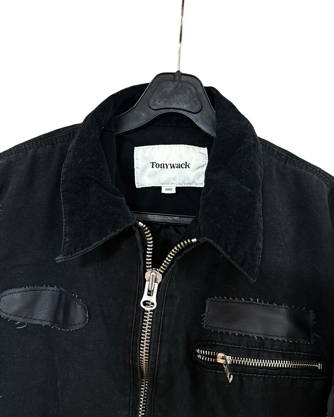 토니웩 코듀로이 블랙 워크자켓 상품이미지4