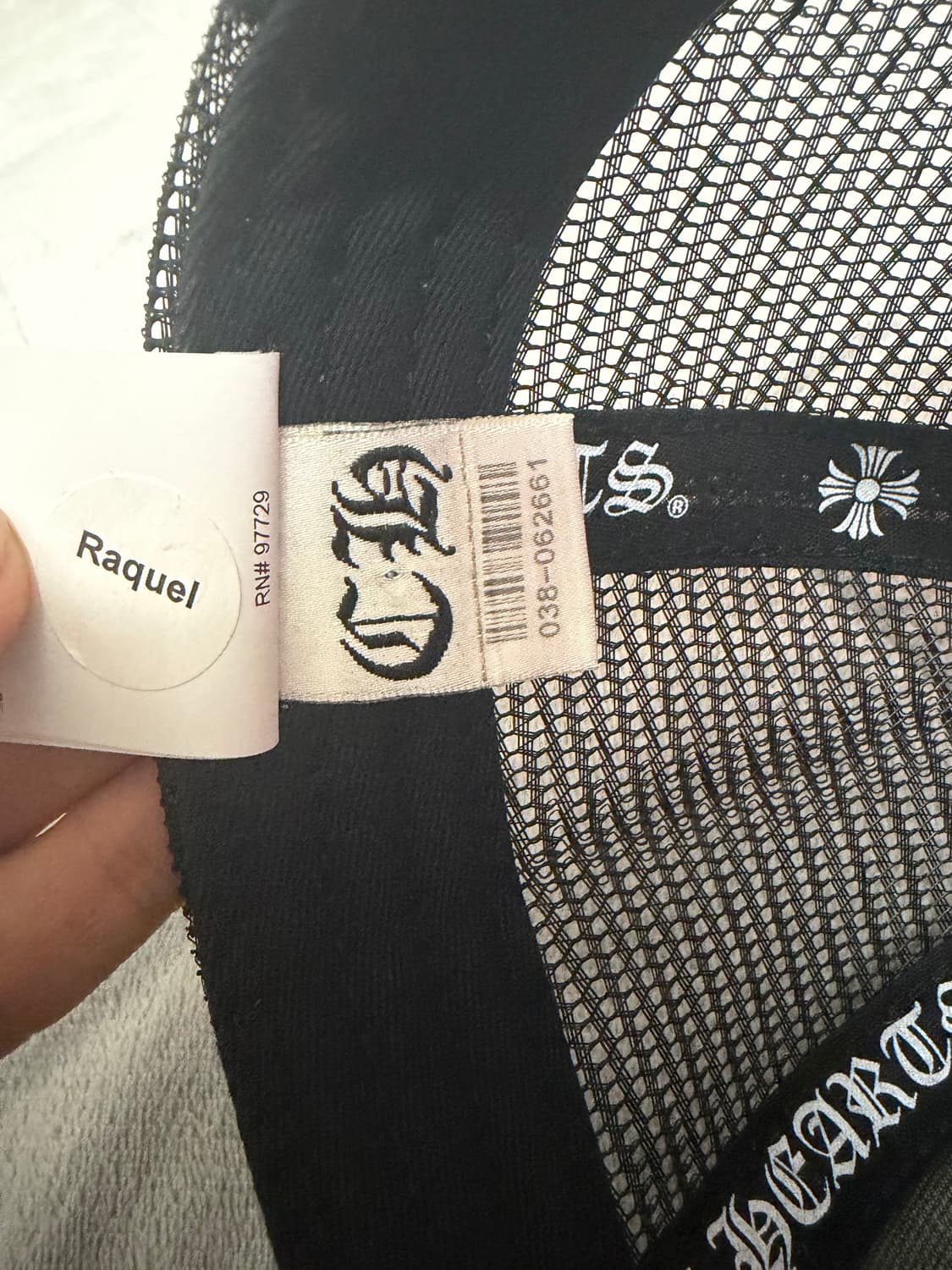 크롬하츠 트리플 크로스패치 세메터리 모자 상품이미지3