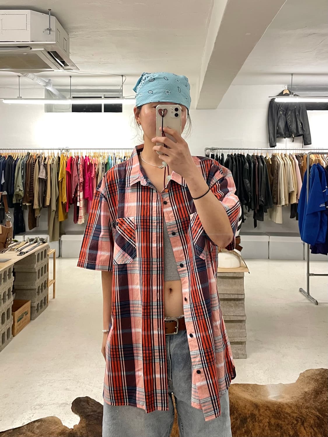 LEVI'S check shirts (2XL) 상품이미지2