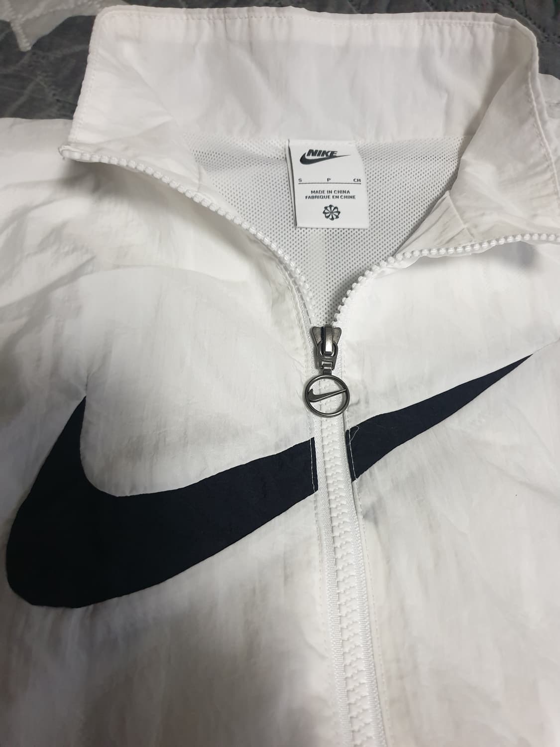 나이키 에센셜 HBR 우븐 바람막이 오버  자켓 화이트 (S) 상품이미지3