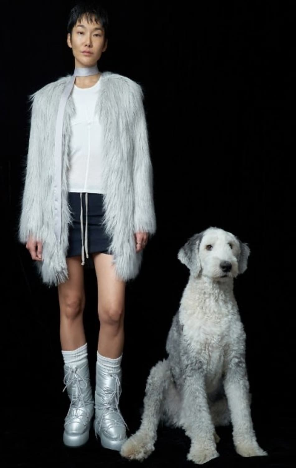 나체 퍼자켓  Nache FAINT FUR JACKET 새상품 상품이미지1