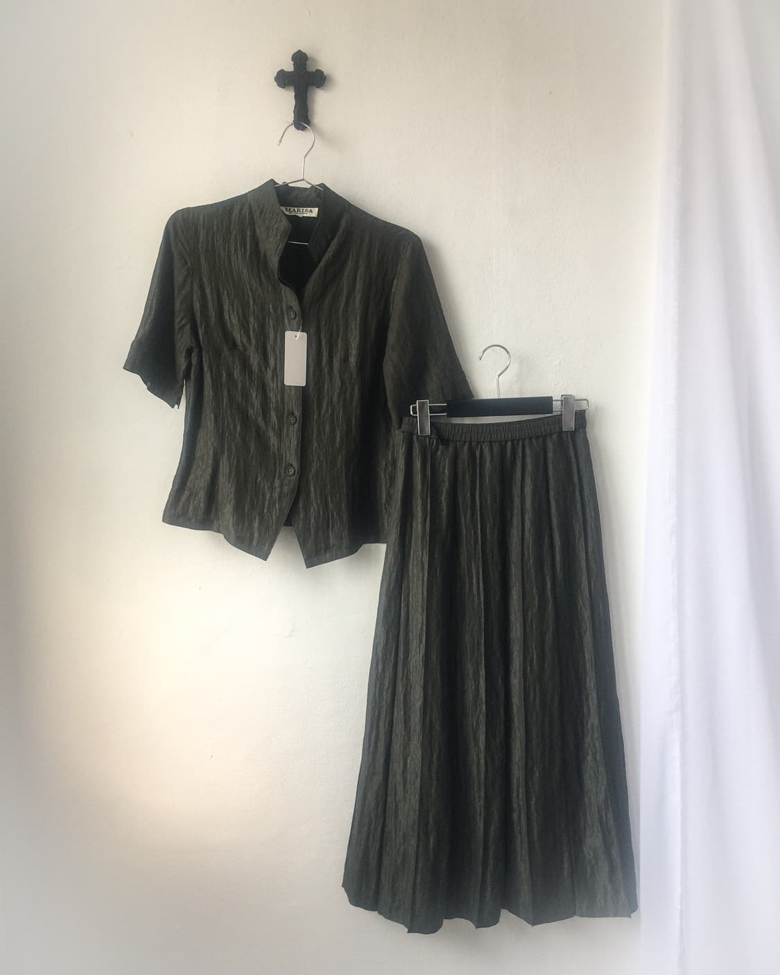 Glossy jacket set up 상품이미지2