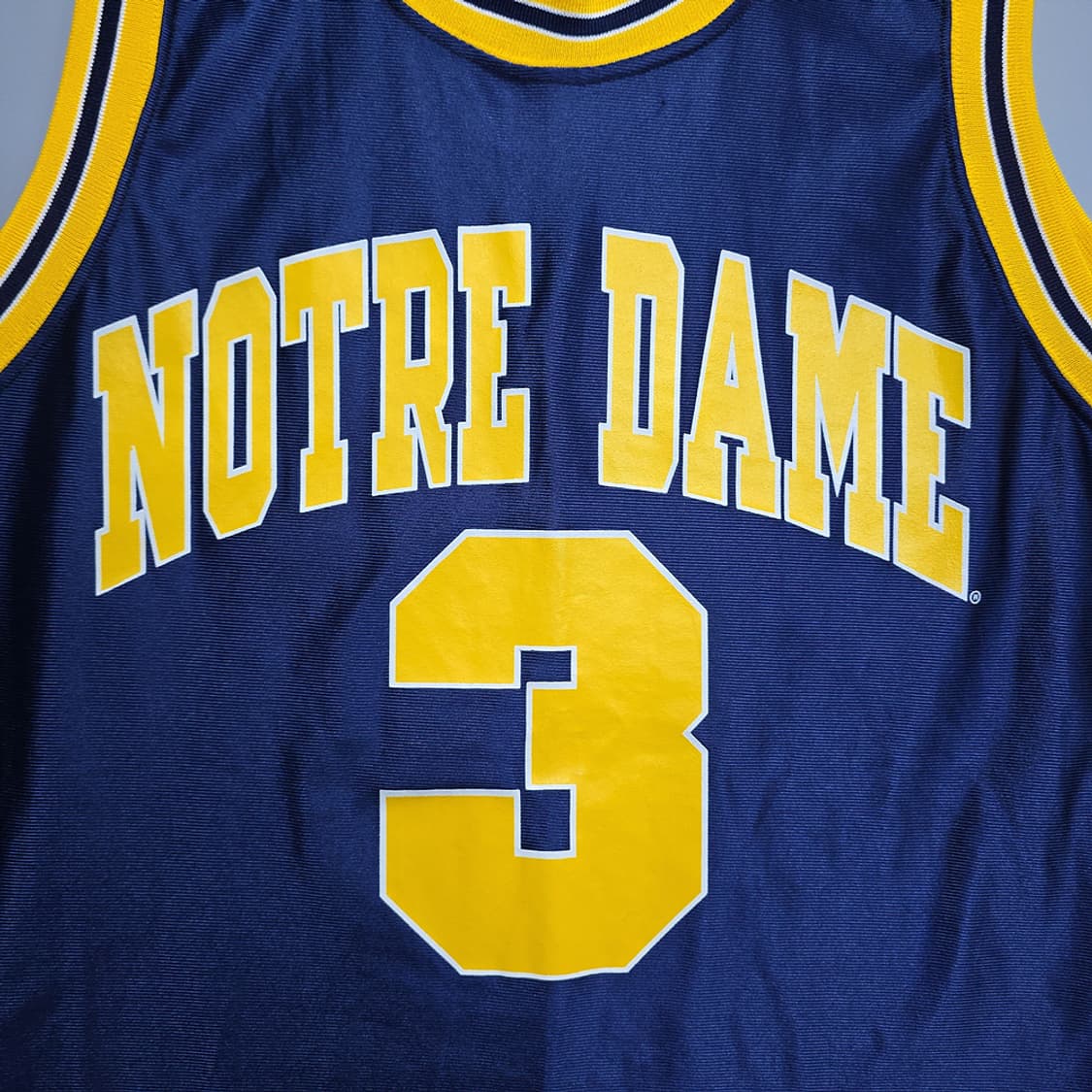 마제스틱(Majestic) 노트르담 농구 져지 3번 XL 상품이미지2