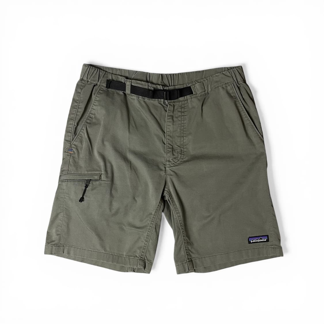 (32) 파타고니아 카키그레이 벨트 포인트 하프 팬츠 M 상품이미지1