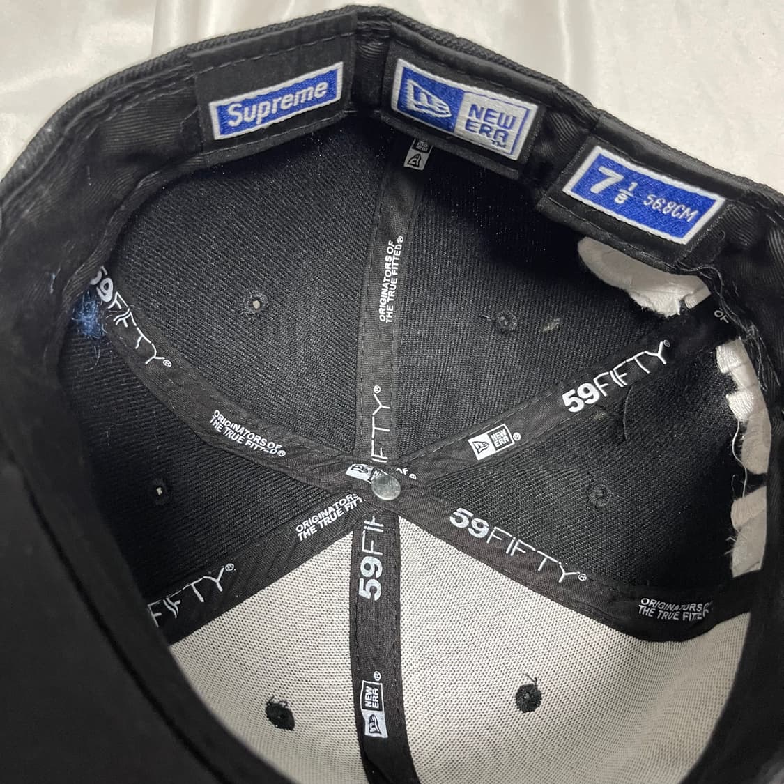 슈프림 사이드로고 스냅백 7과8분의1 새상품 상품이미지4