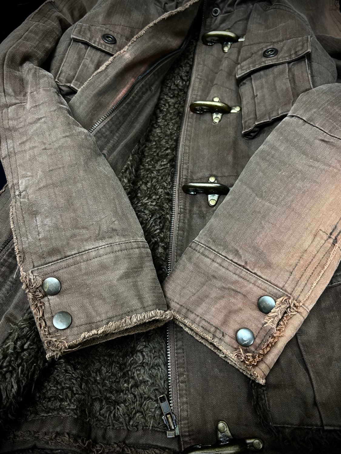 [EGOIST]00’s Grunge Bono-Hoodie Gimmick  상품이미지5