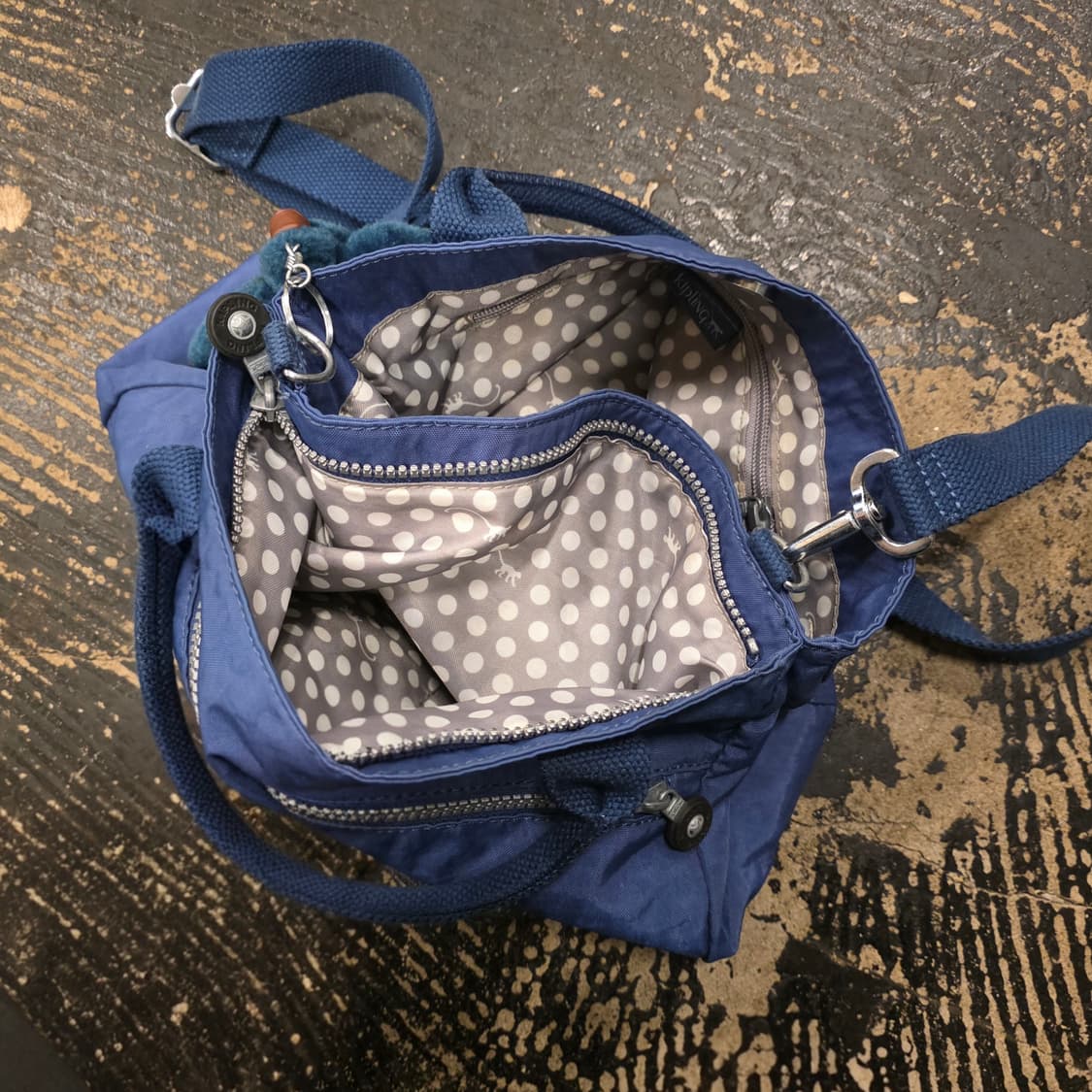 키플링 블루 토트백 상품이미지8