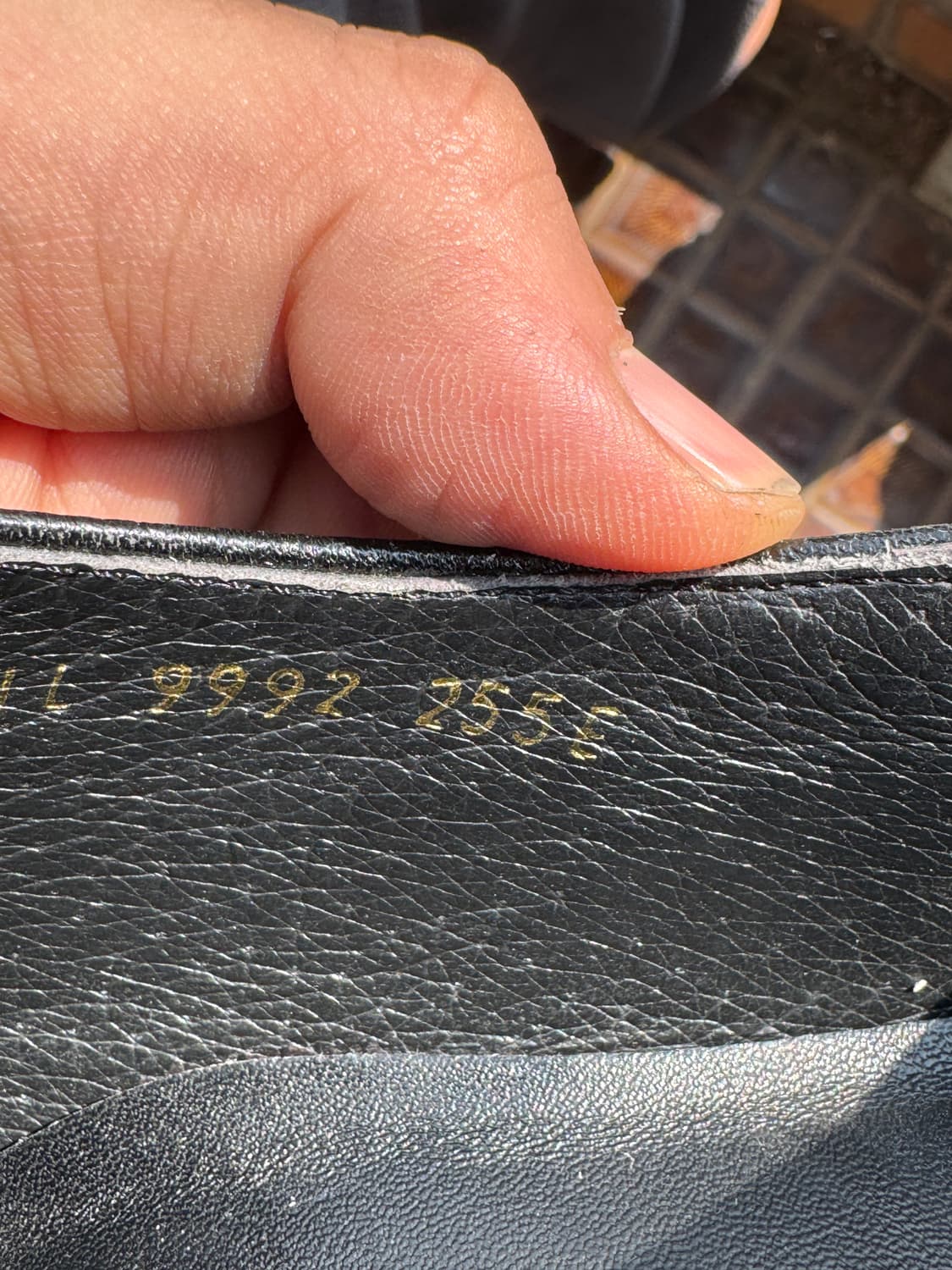 데이빗스톰 윙팁 클리퍼 구두 255mm 상품이미지8