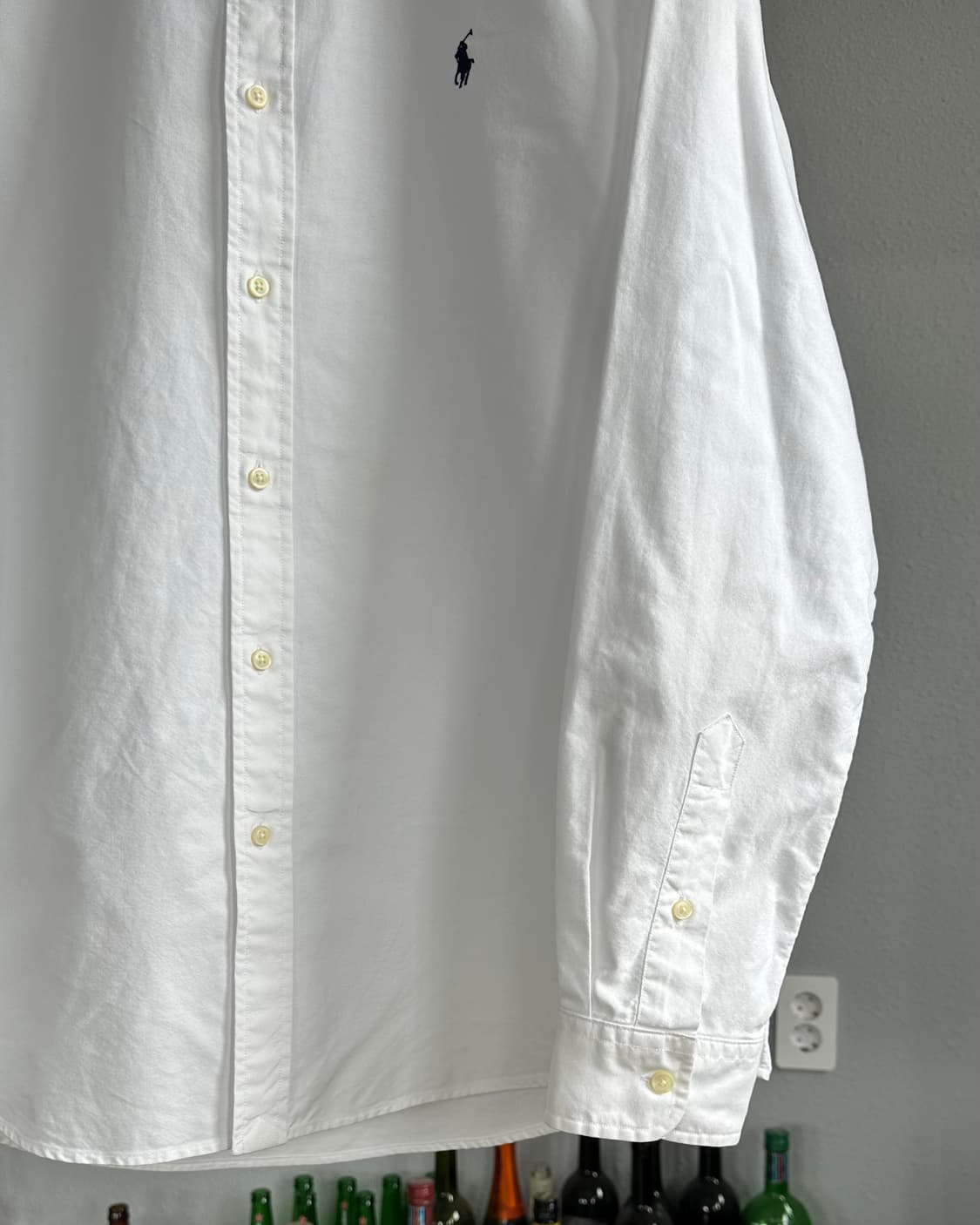 [L-XL]폴로 랄프로렌 클래식핏 화이트 옥스포드 셔츠 상품이미지4