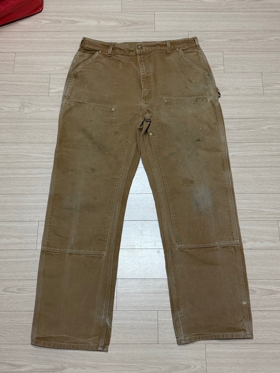 38) 빈티지 칼하트 더블니 팝니다 상품이미지1