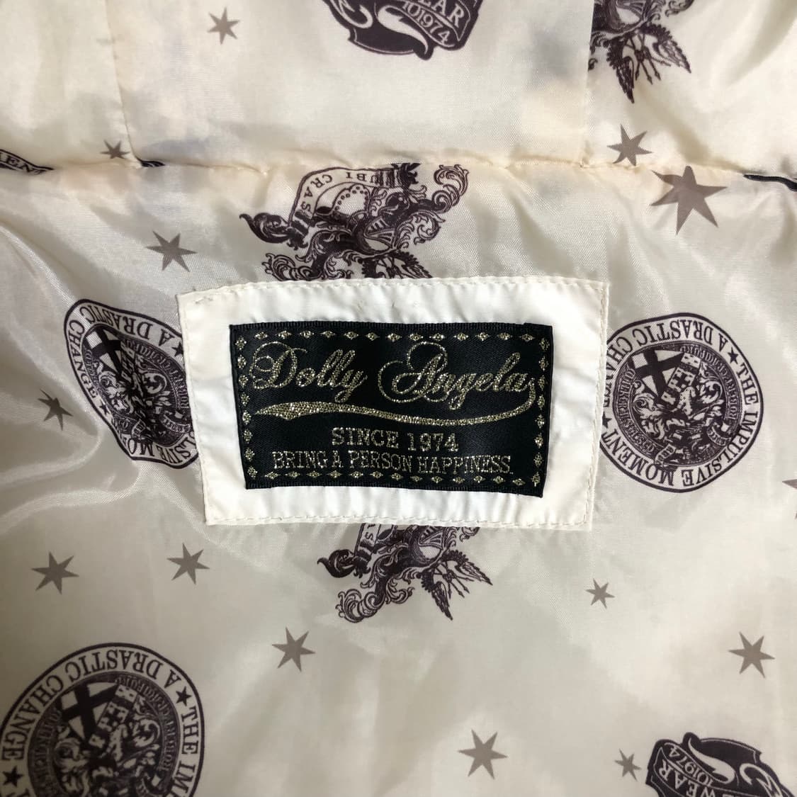 퀄팅 스티치 후드 점퍼 패딩 갸루 y2k 상품이미지4