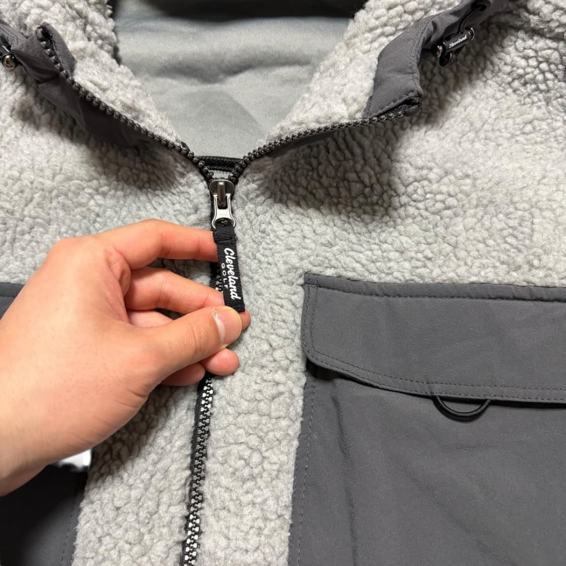 클리브랜드 Golf 플리스 후드집업 상품이미지2