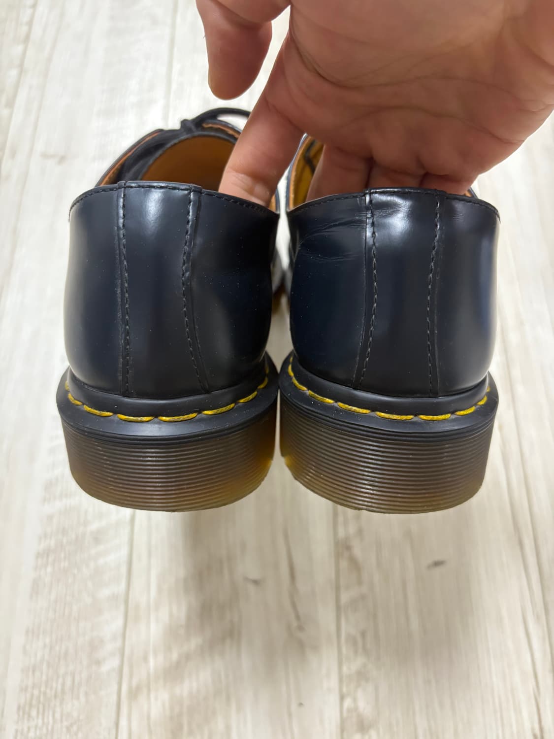 닥터마틴 1461 3홀 스무스 네이비 270 상품이미지5