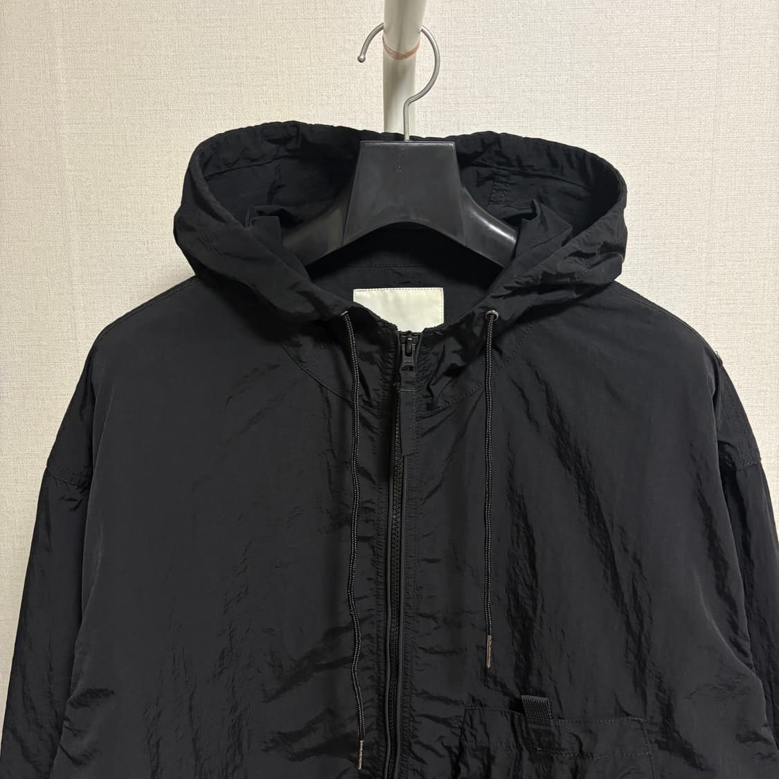 에스피오나지 레이 요트 파카 바람막이 / 블랙, XL 상품이미지2