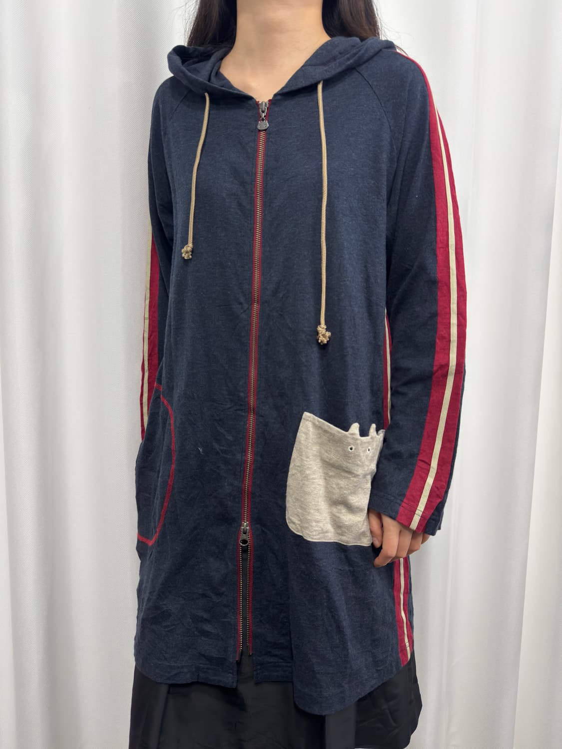 atsuko matano neko point hood zipup 상품이미지4