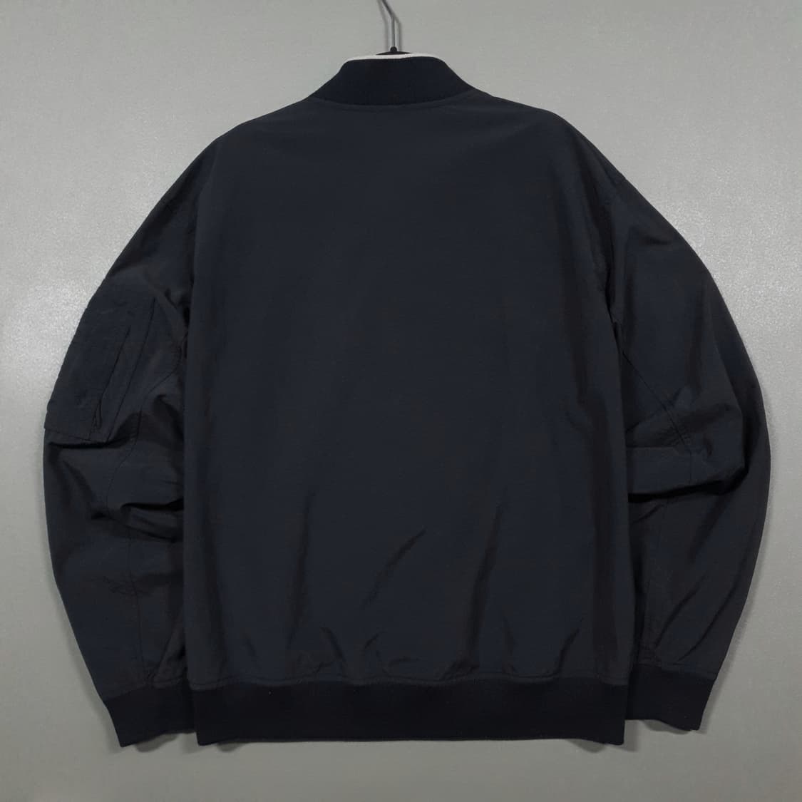 엄브로 신형 23ss 프레피 옥스포드 바시티 자켓 빅로고 버튼 블루종 상품이미지10