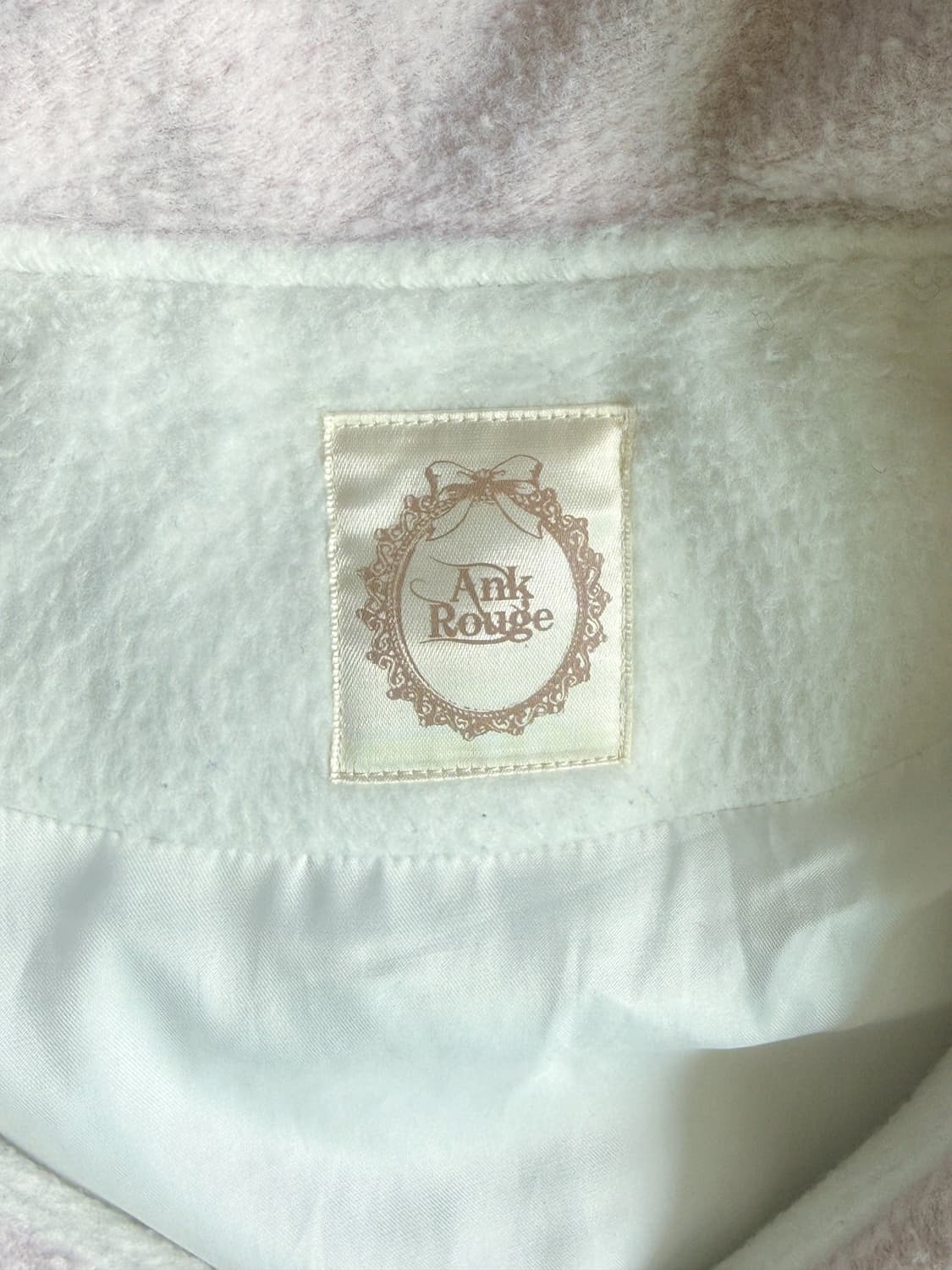 Ank Rouge 앙크루즈 코트 히메갸루 리즈리사 로걀 달천 빈티지 핑크 상품이미지3