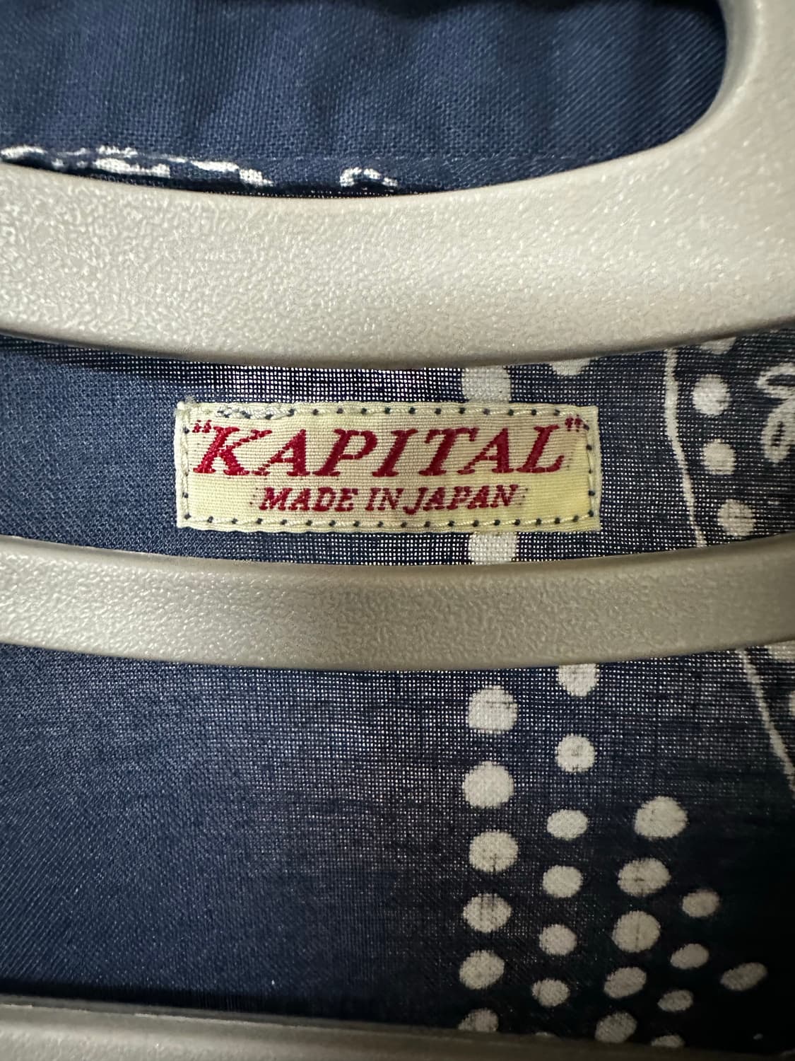 캐피탈 거즈 반다나 셔츠 네이비 상품이미지3