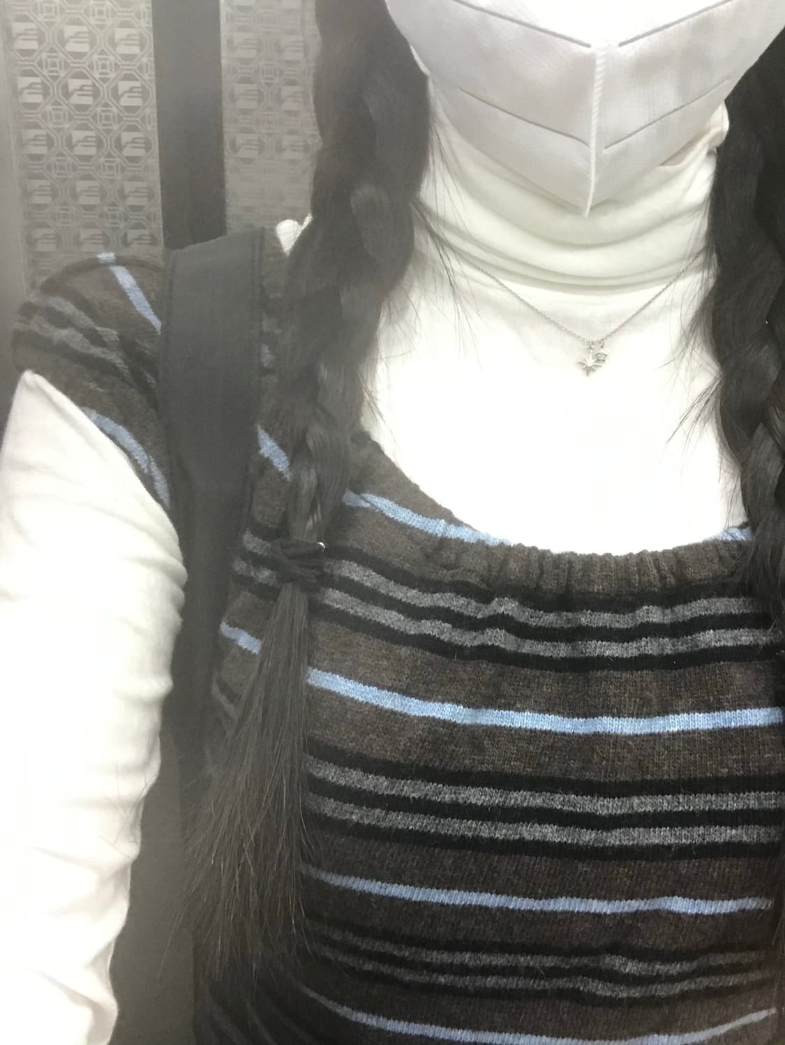 Burberry vintage 버버리 셔링 반팔니트 상품이미지1