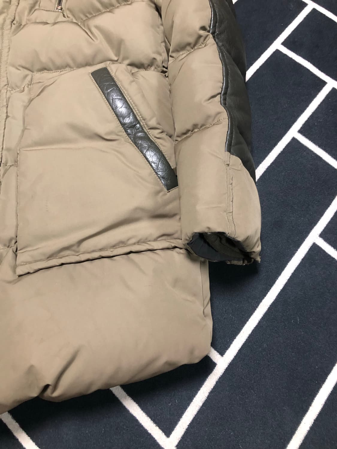 시스템옴므 리얼 시어링양가죽무스탕패딩/몽클레어 스톤 발망 프라다 구찌 톰 상품이미지2