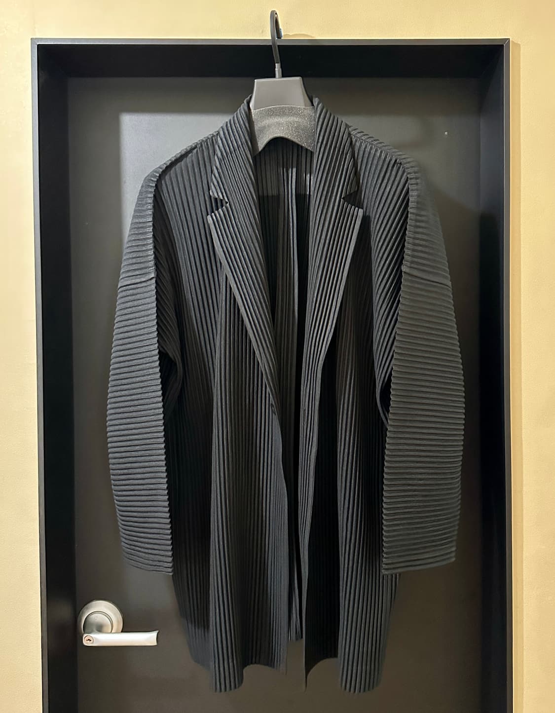 옴므플리세 이세이미야케 컬렉션라인 기모노 자켓 블랙 3사이즈 신품급 상품이미지1