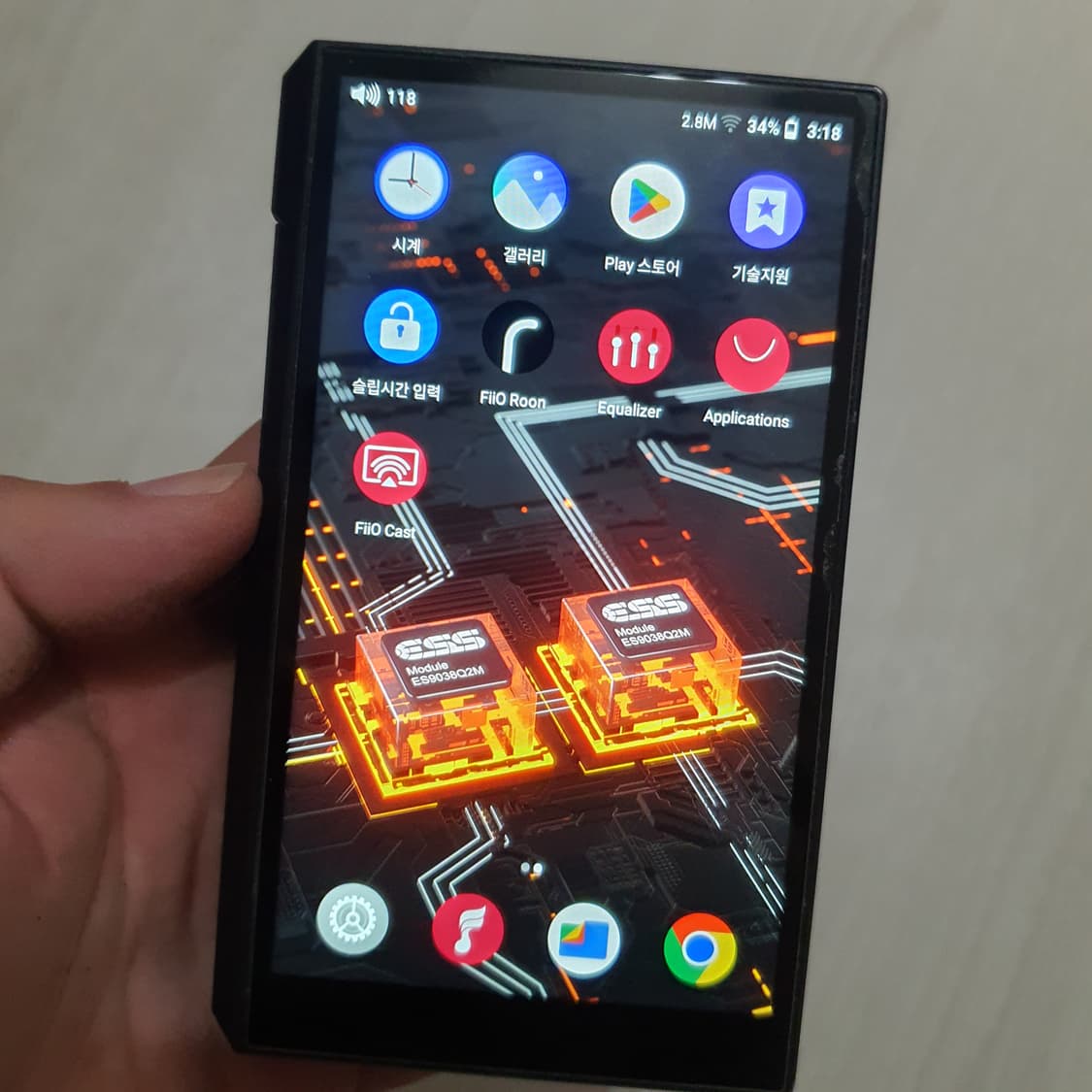 Fiio m11s 뮤직플레이어 상품이미지7