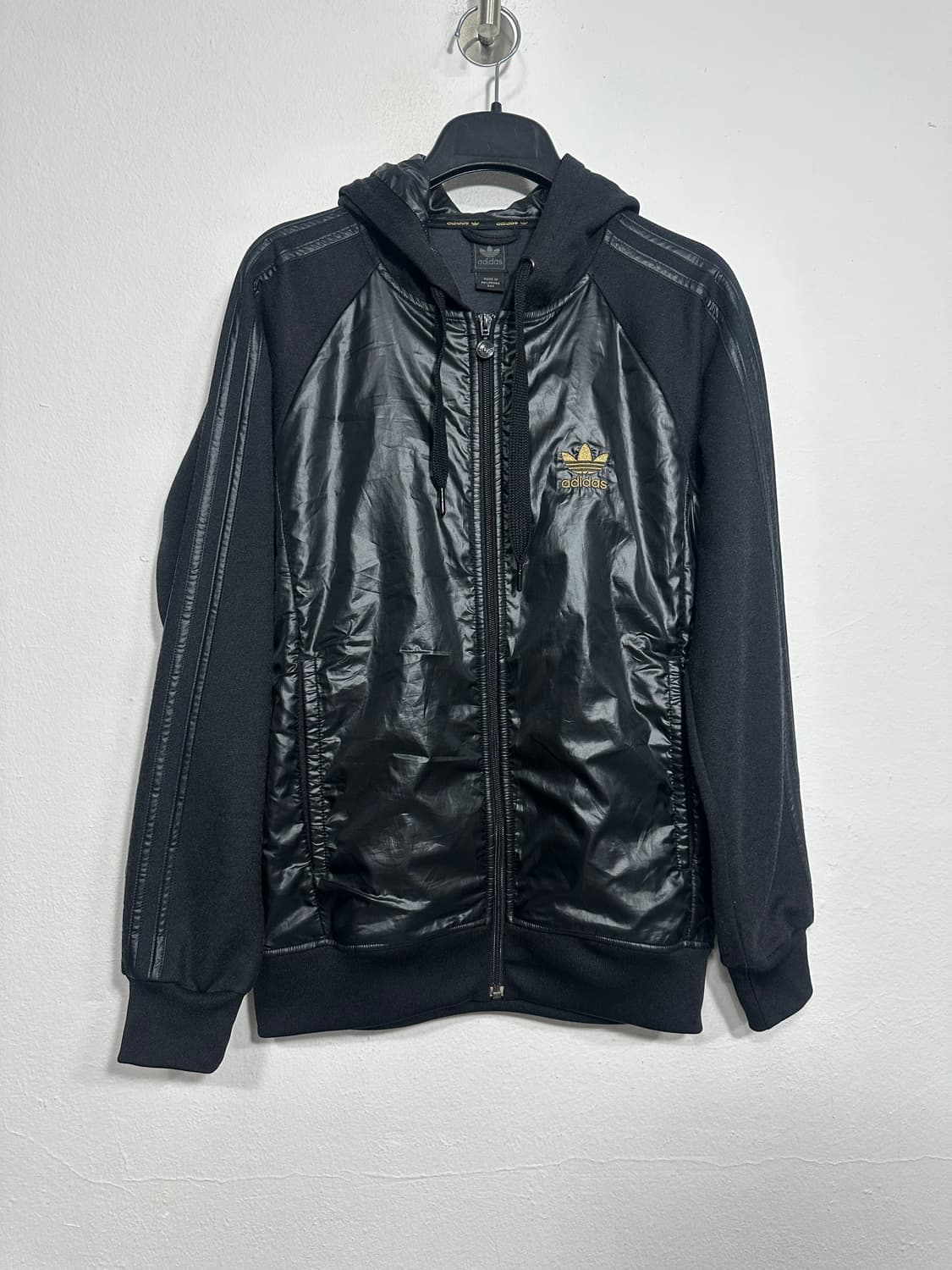 아디다스 올드스툴 져지 후드집업 95 블랙 상품이미지1