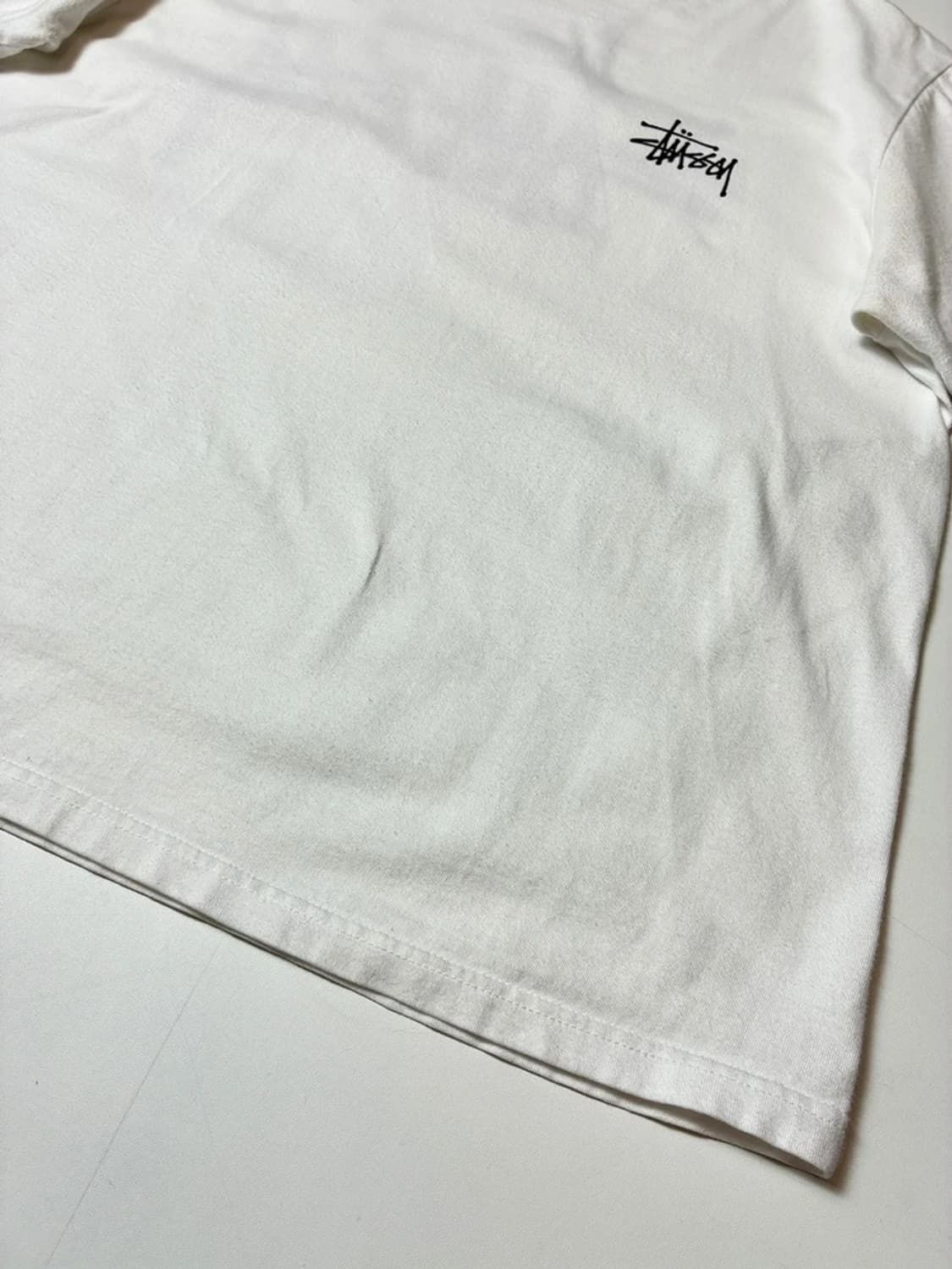 스투시 베이직 로고 코튼 반팔 티셔츠 PN9693 상품이미지6